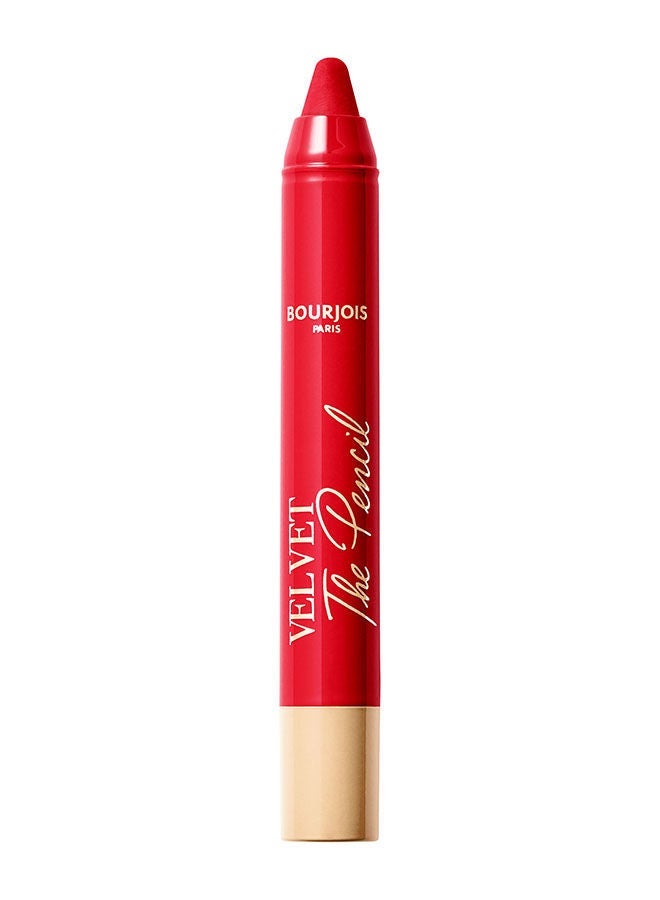 BOURJOIS PARIS Velvet the Pencil - 07- Rouge Es-Carmin 3g & Healthy Mix Clean S.O.S Lip Oil - 01 - Douceur de Rose, 4.5ml Bundle - Image 2